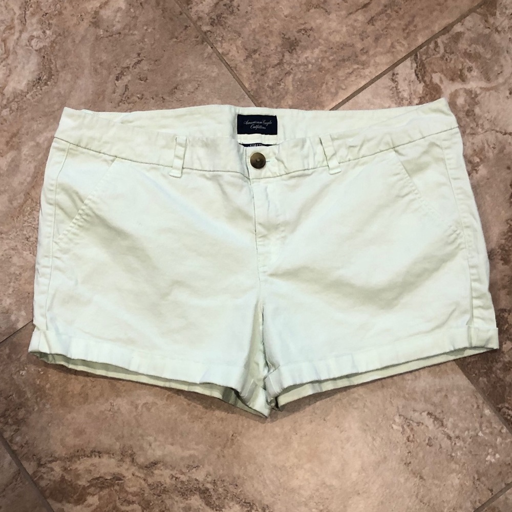 Mint Green Shorts